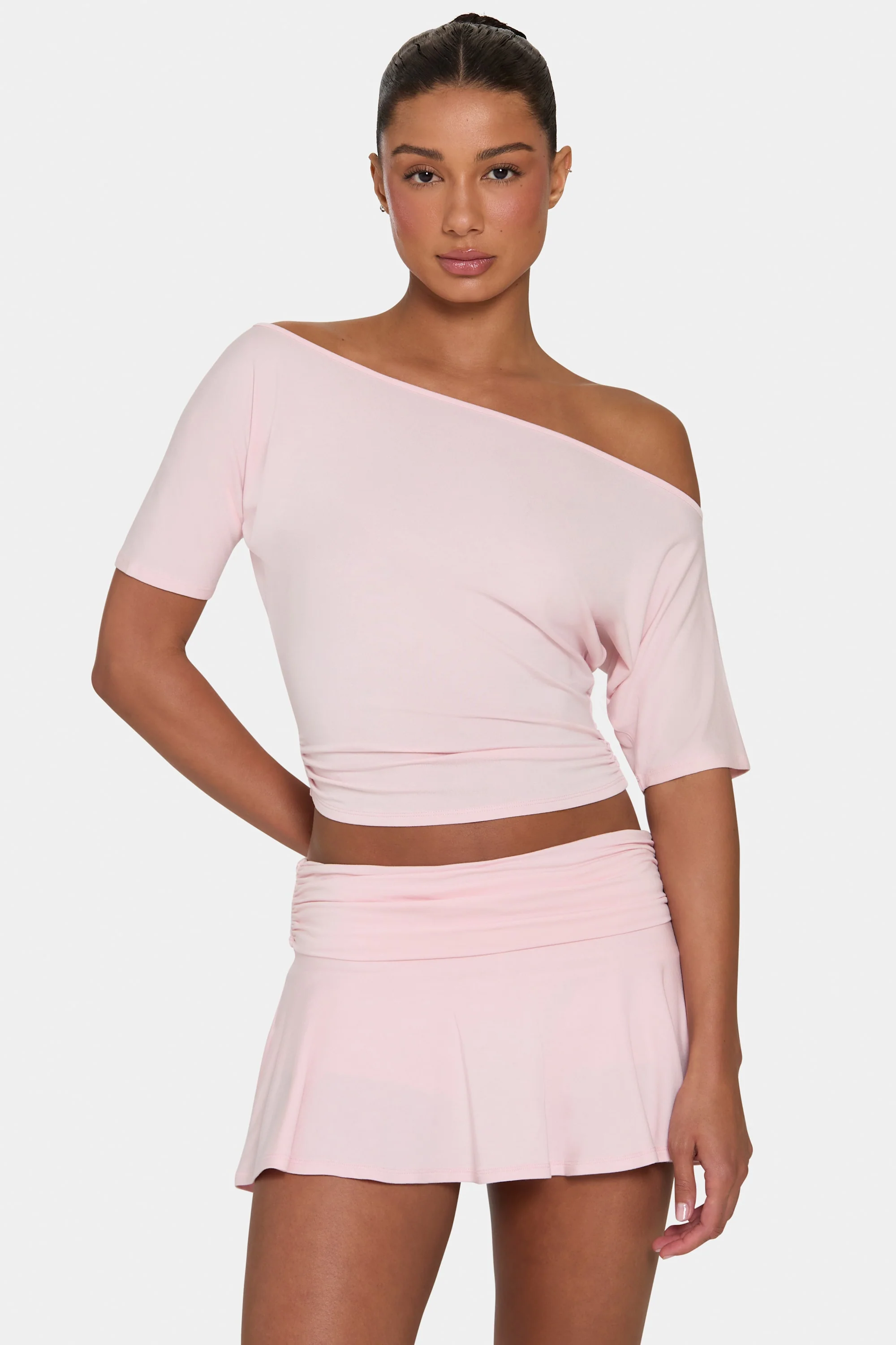 ButterCloud™ Mini Skort in Blush - Image 5