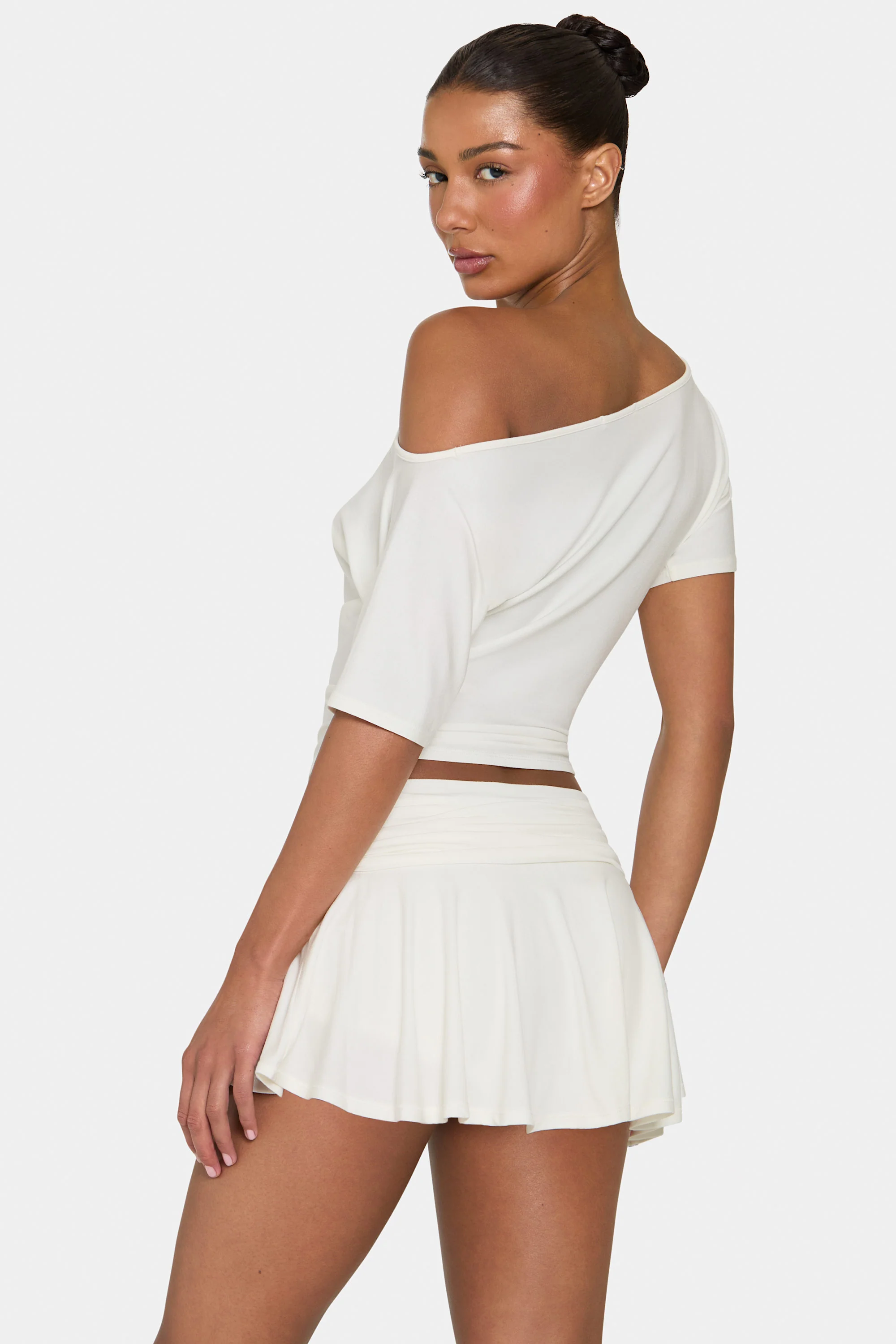 ButterCloud™ Mini Skort in Coconut - Image 2