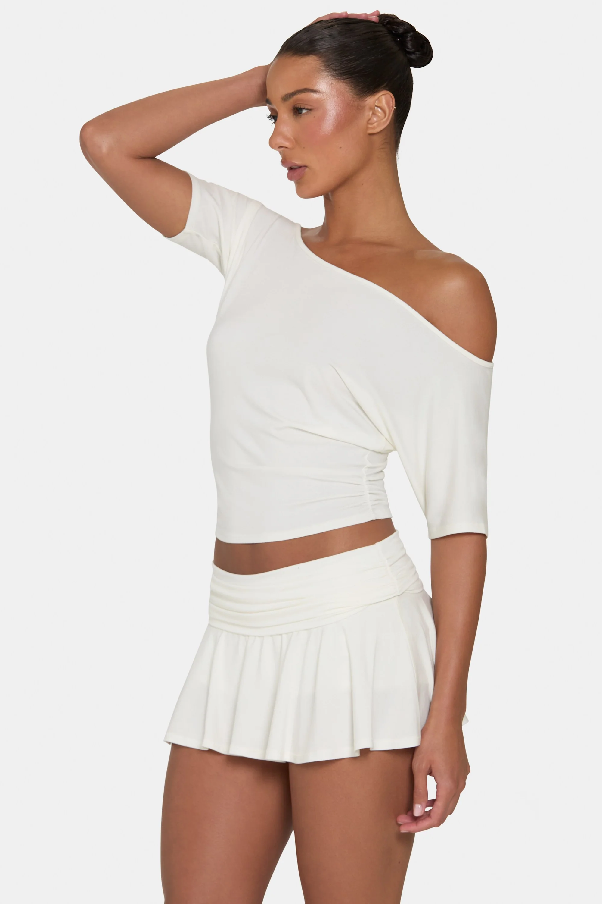 ButterCloud™ Mini Skort in Coconut - Image 3