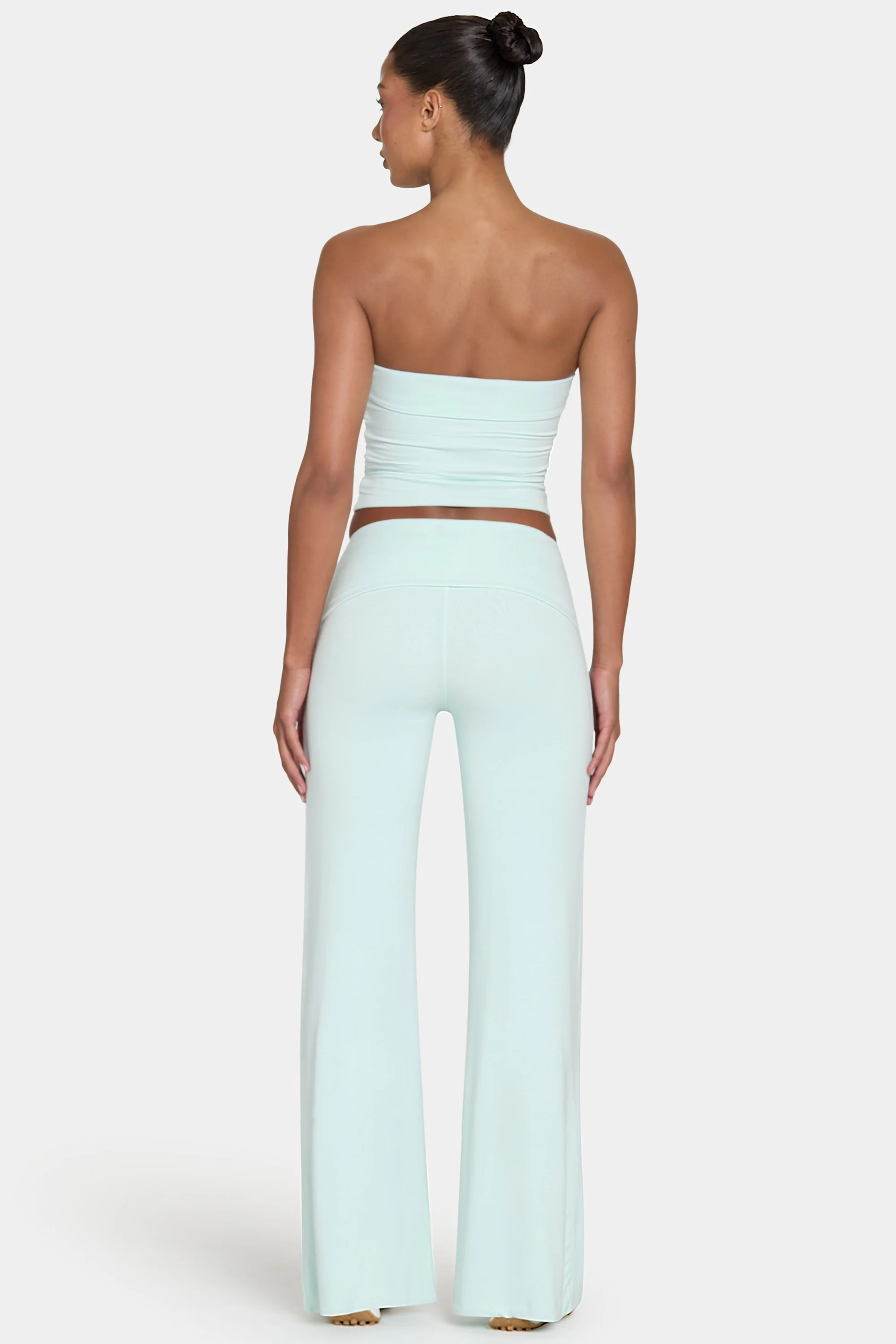ButterCloud™ Tie-Waist Wide-Leg Trousers in Peppermint - Image 2