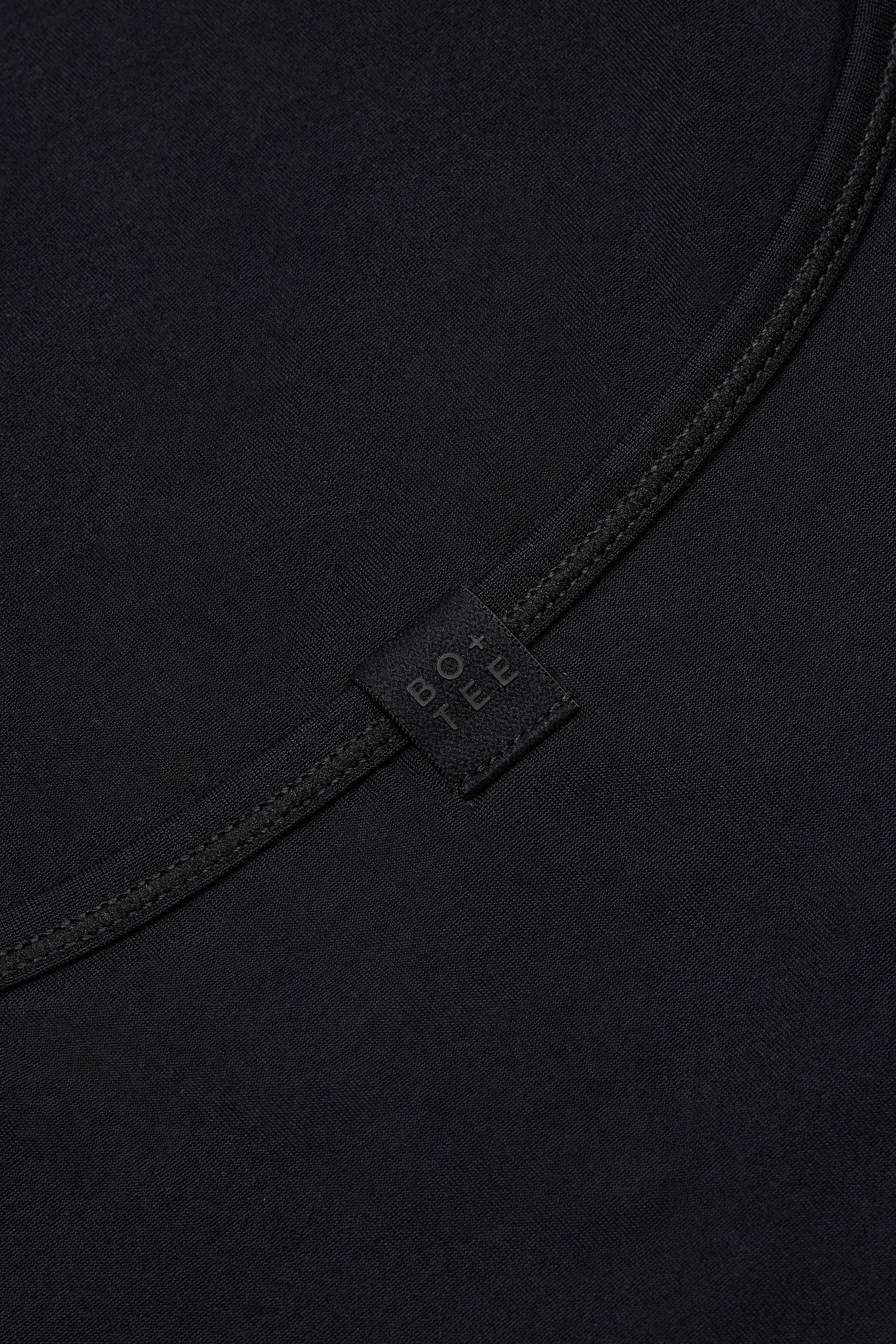 Cross-Back Tank Top in Black - Image 5
