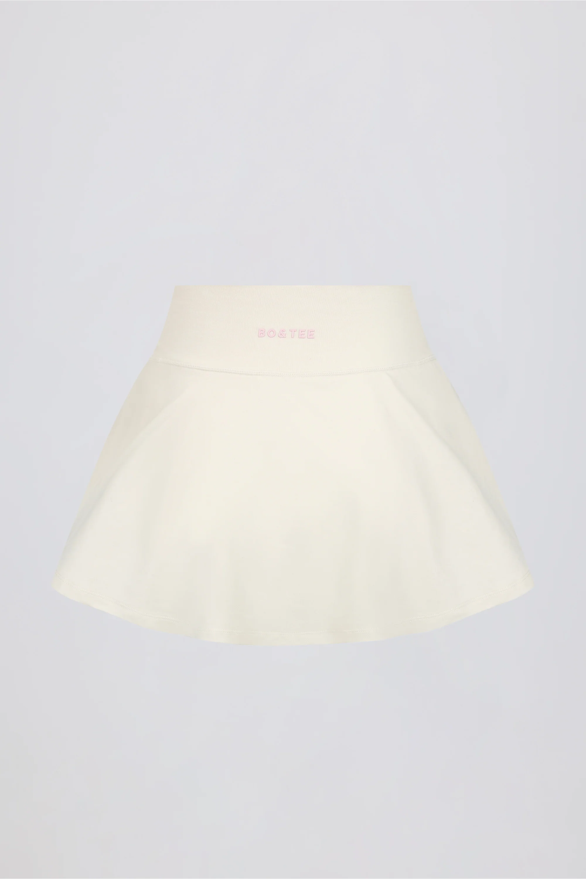 Soft Active Mini Skort in Vanilla - Image 7