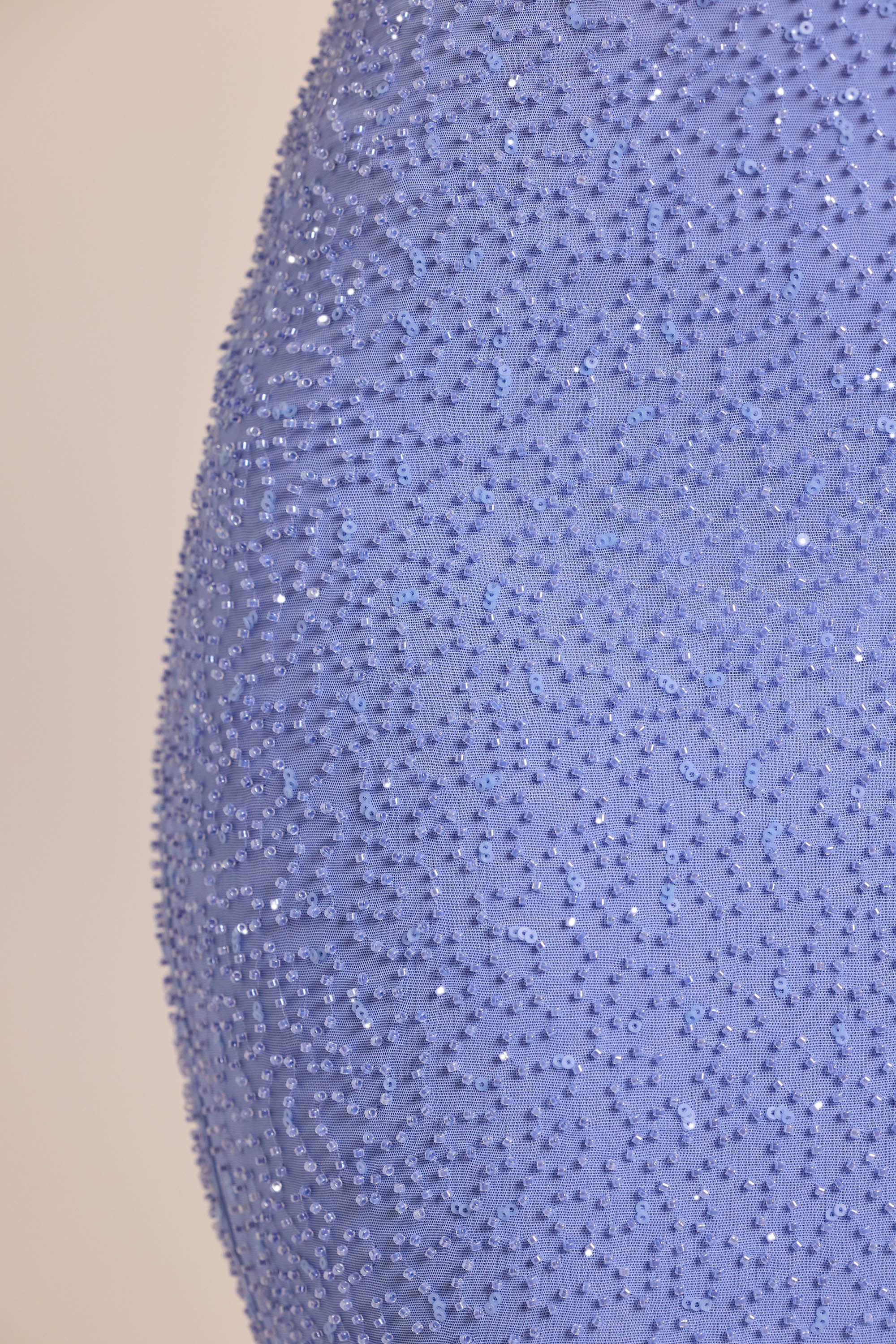 Embellished Strapless Corset Top in Powder Blue - Image 11