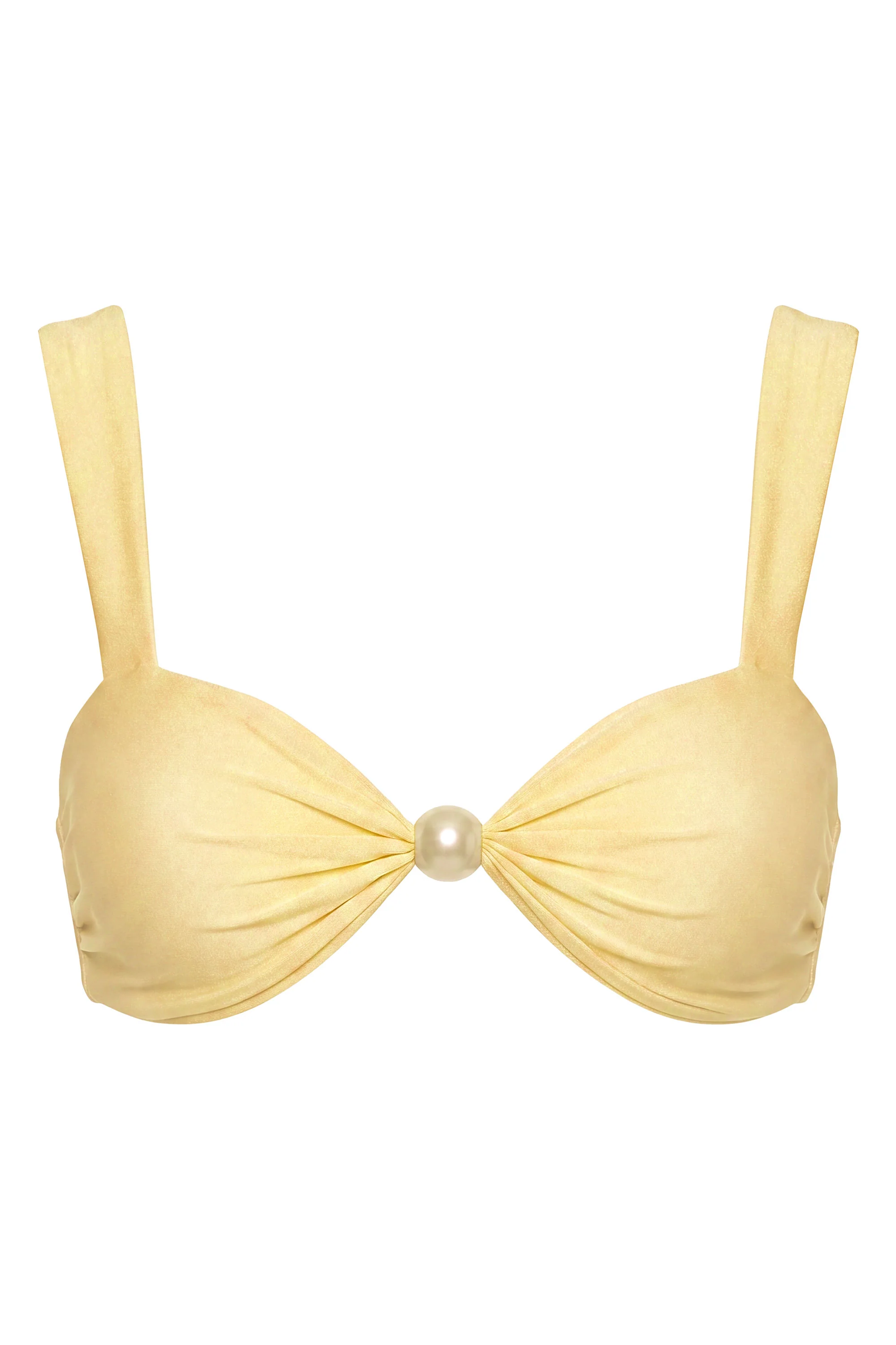 Bikini Top in Lemon - Image 3