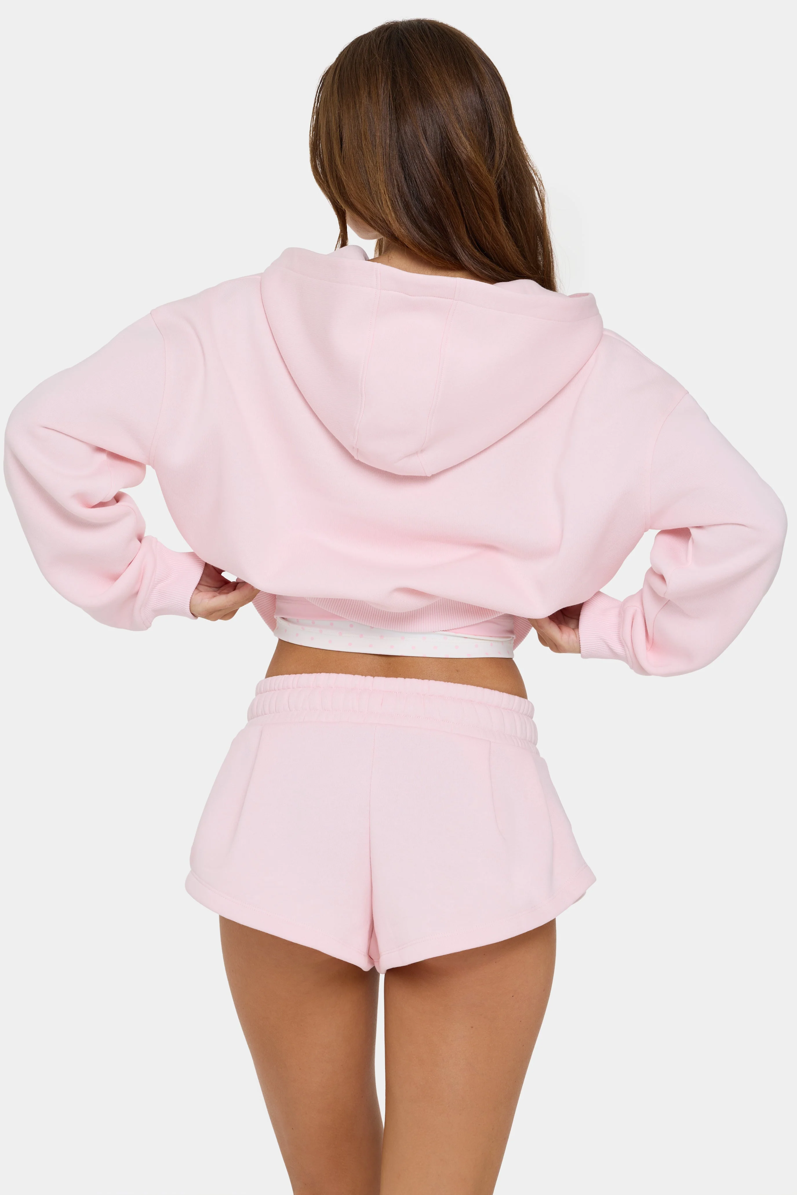 Mid-Rise Mini Shorts in Sorbet - Image 2