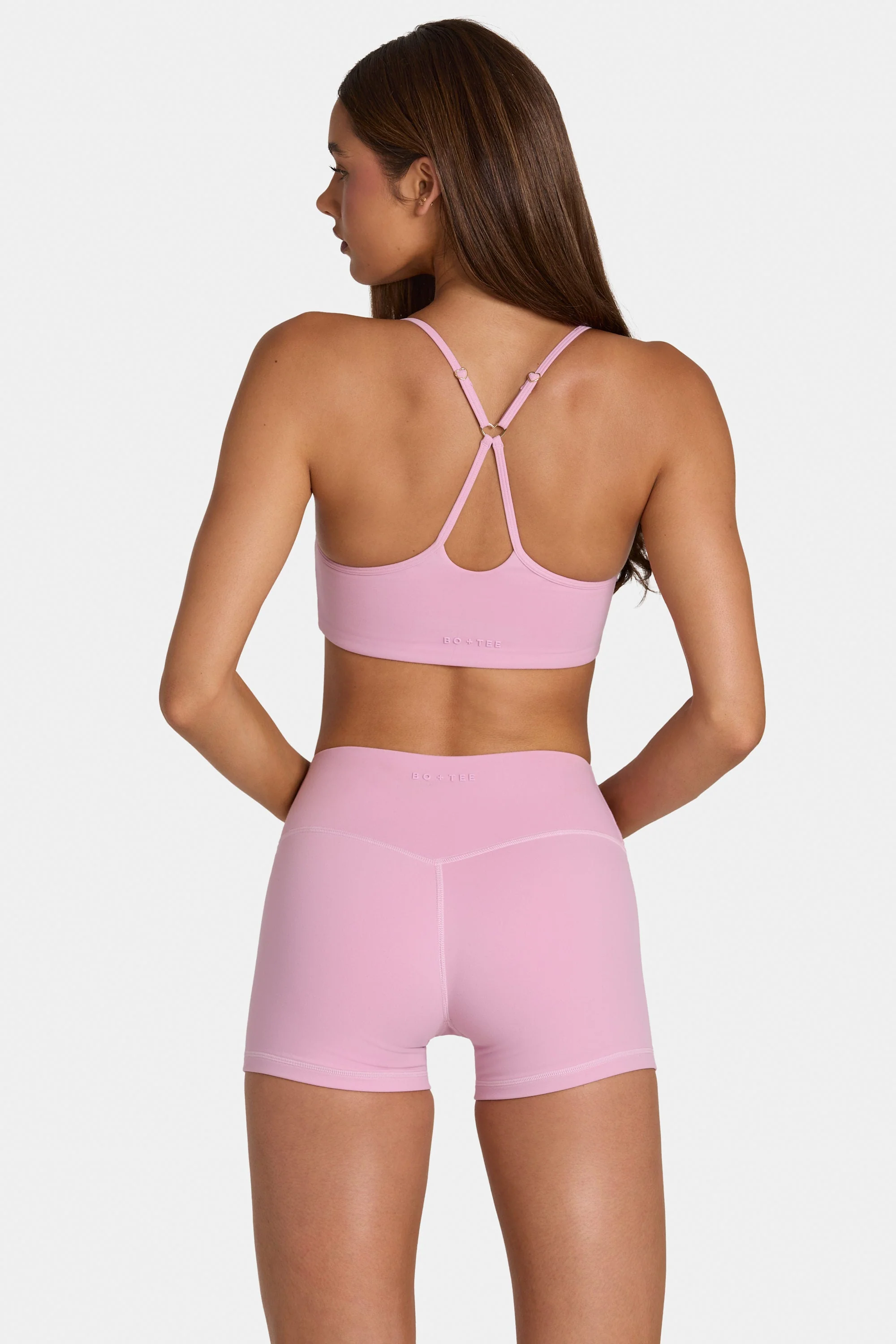 Soft Active Low-Impact Sports Bra in Sweet Pink - Image 2