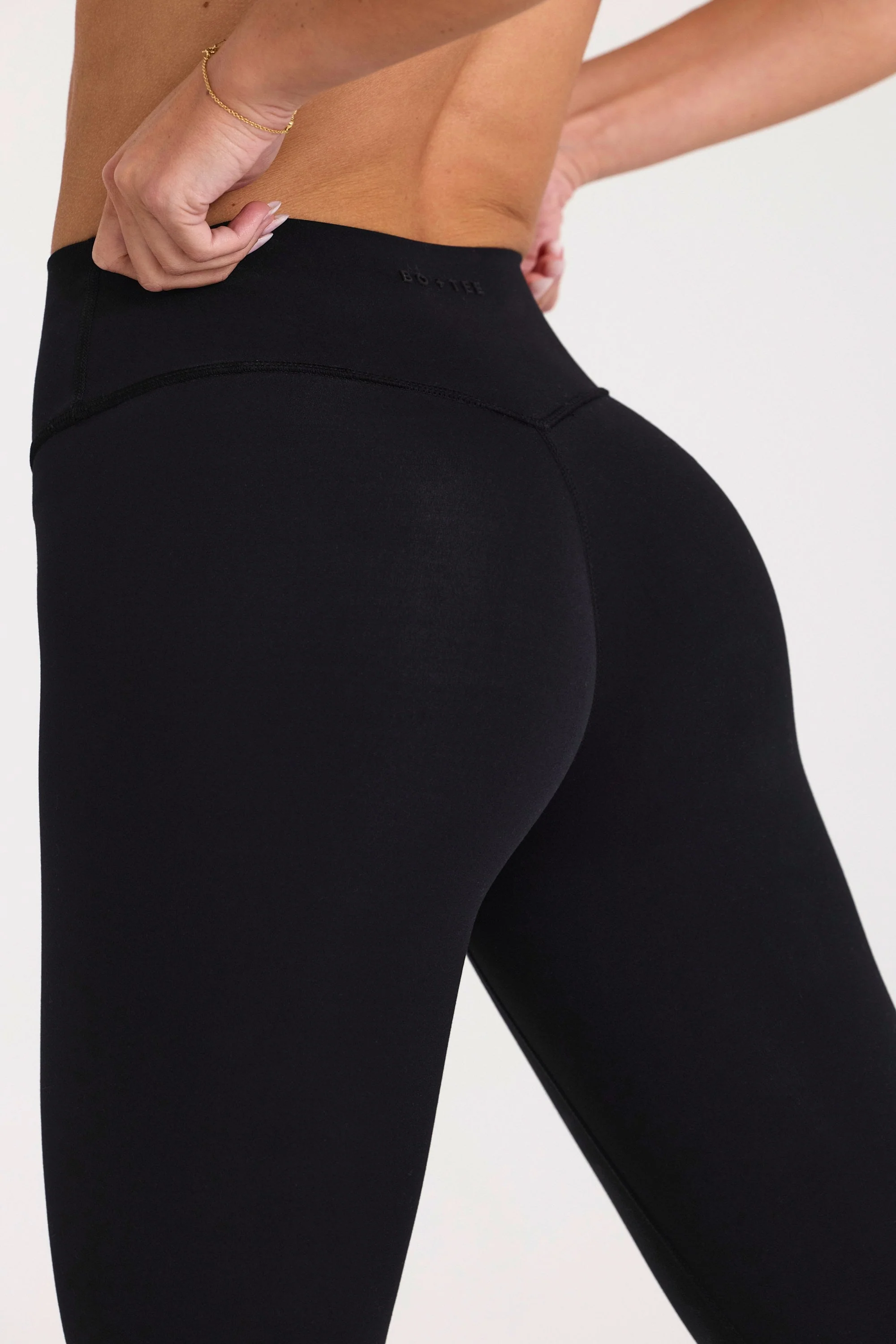 Soft Active Full-Length Leggings in Black - Image 4