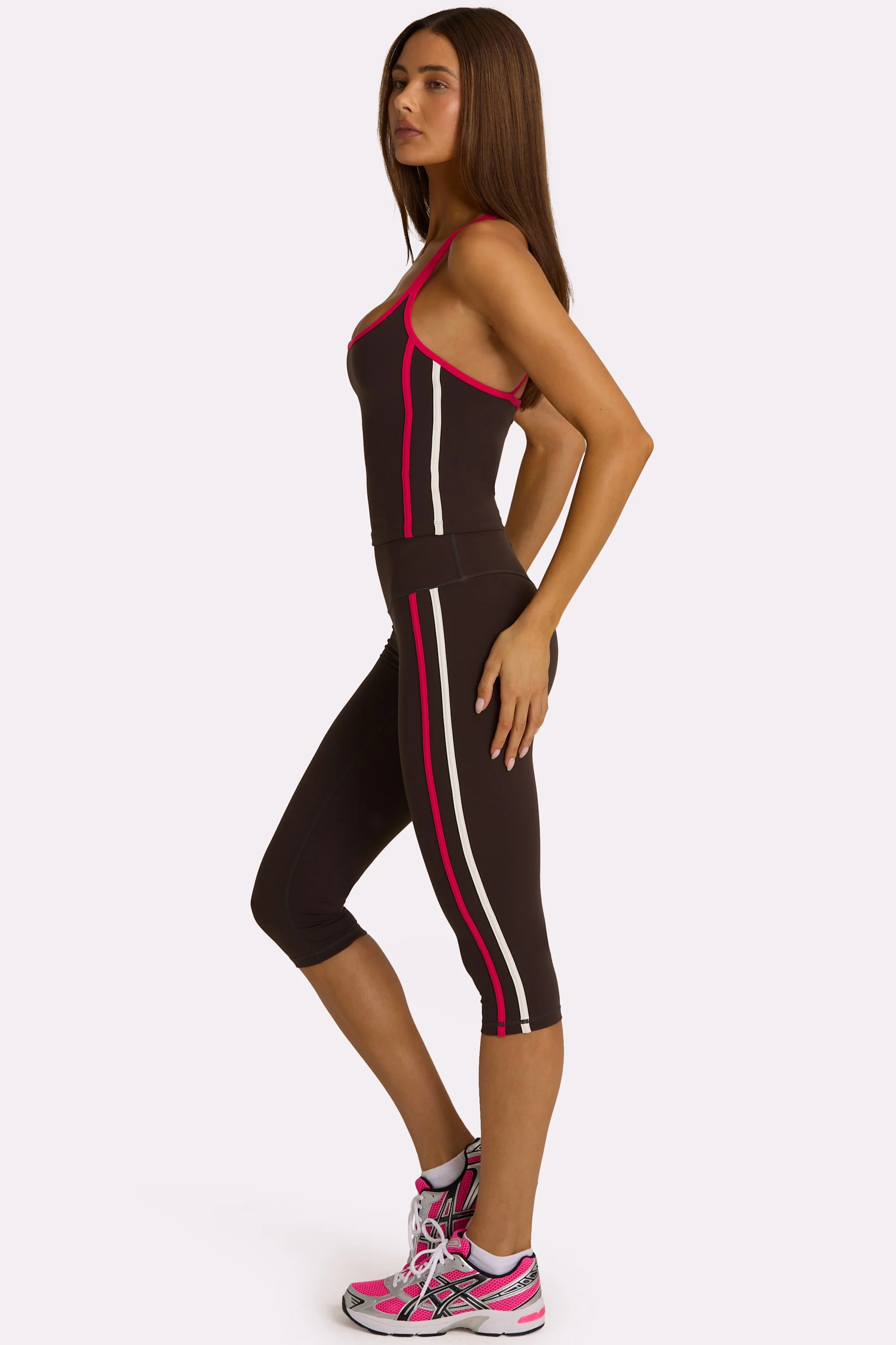 Soft Active Tank Top in Truffle - Image 4