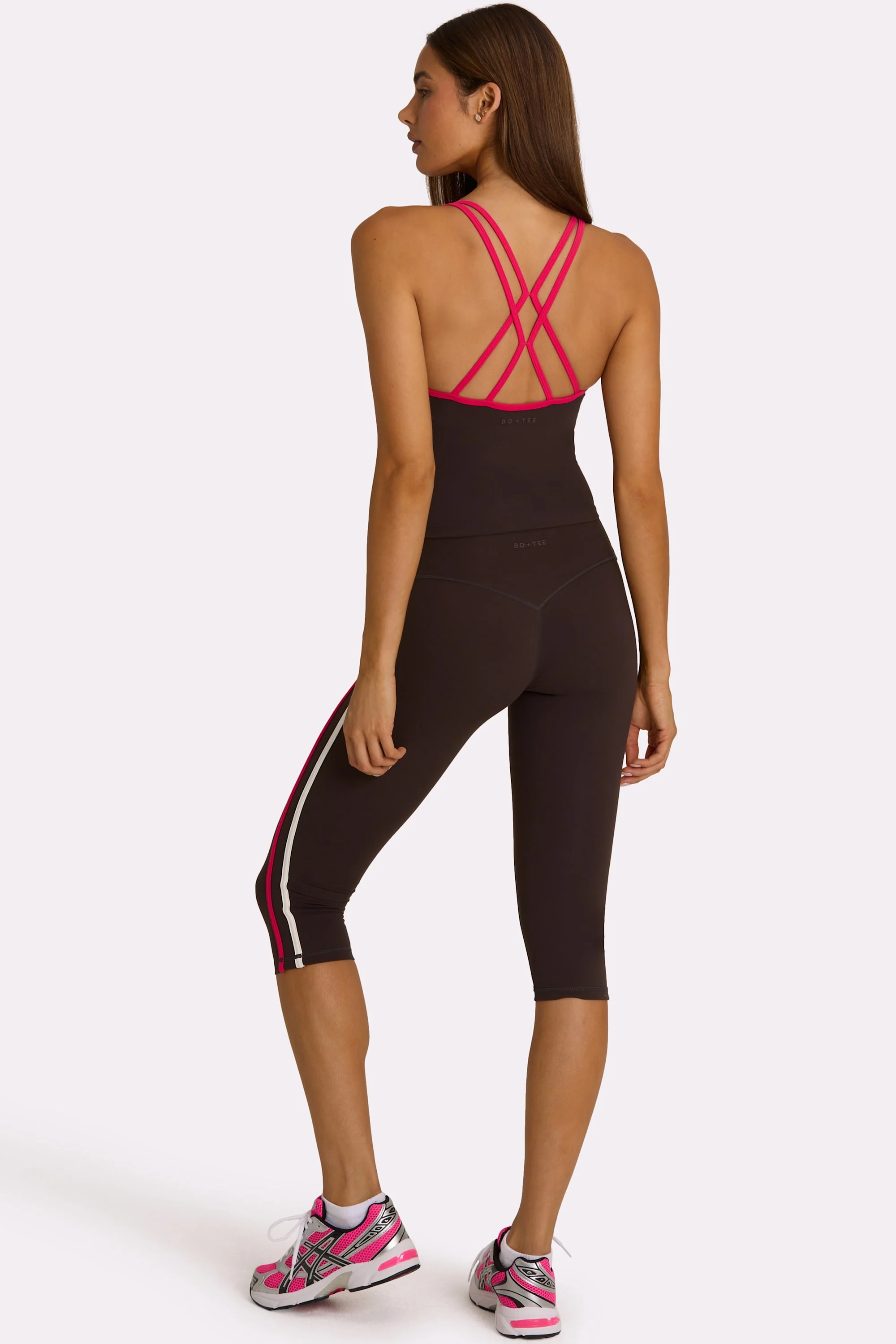 Soft Active Tank Top in Truffle - Image 5